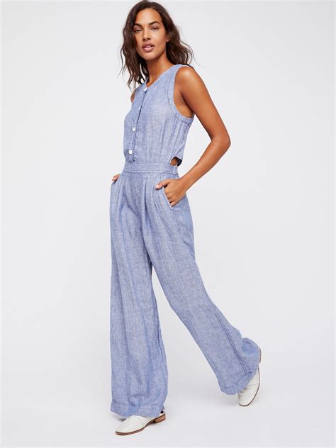 free people white jumpsuit|free people jumpsuit denim.